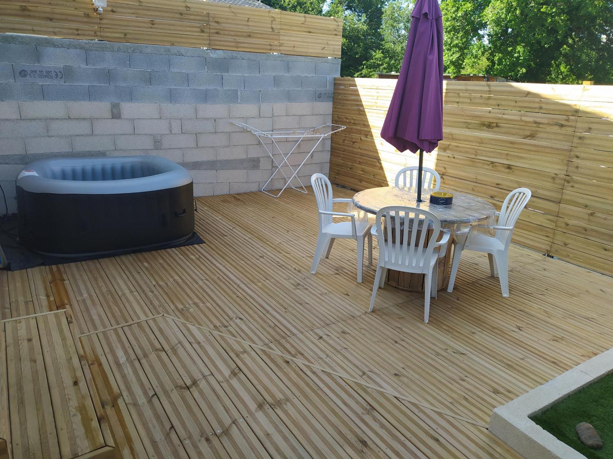 Studio Cosy Avec Terrasse Et Jacuzzi A Disposition De Mai A Aout Rians  ภายนอก รูปภาพ