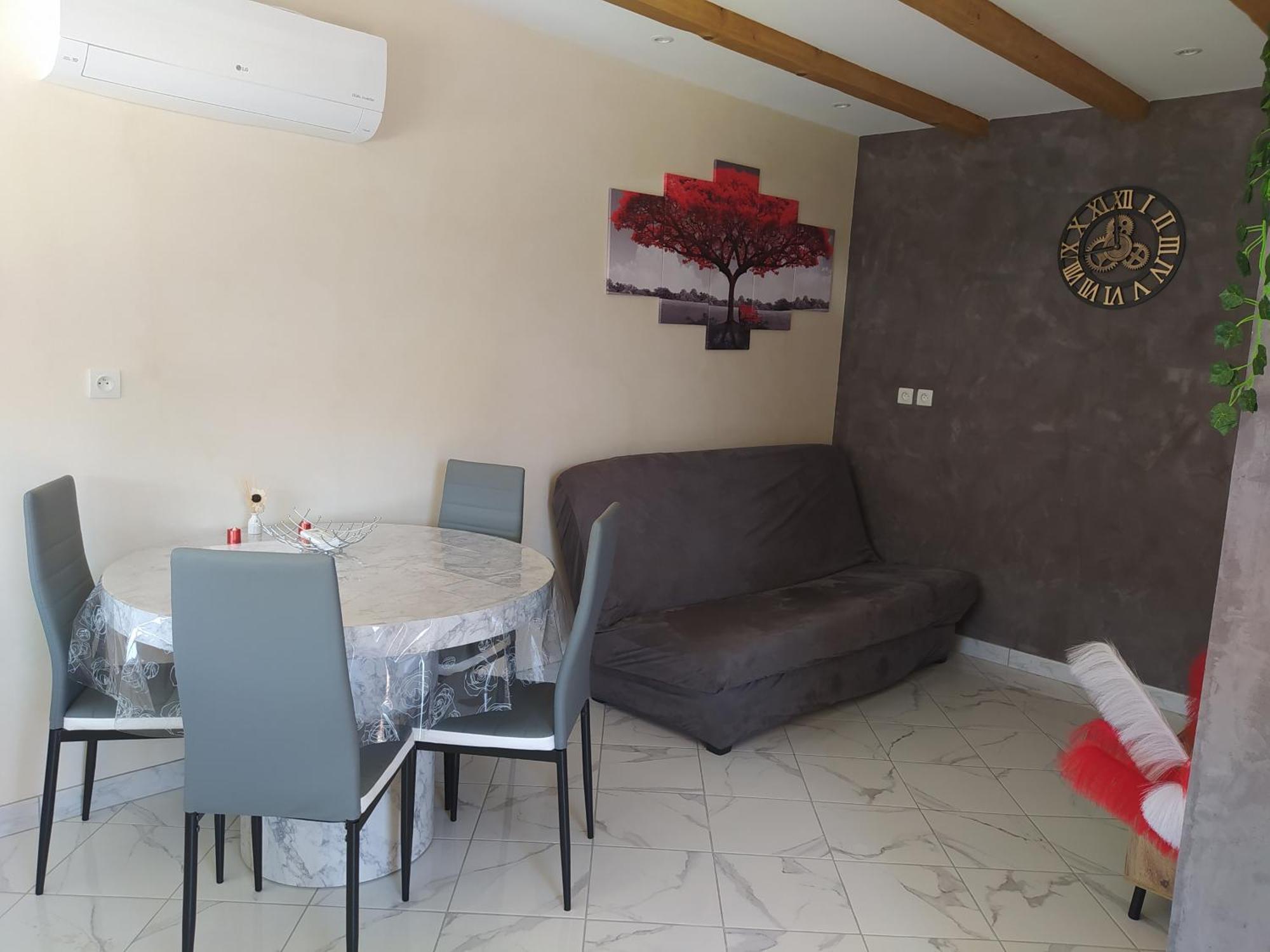 Studio Cosy Avec Terrasse Et Jacuzzi A Disposition De Mai A Aout Rians  ภายนอก รูปภาพ